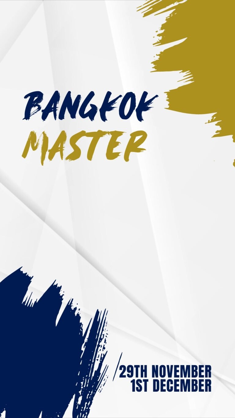 BANGKOK MASTER - NOVEMBER THAI PADEL SERIES